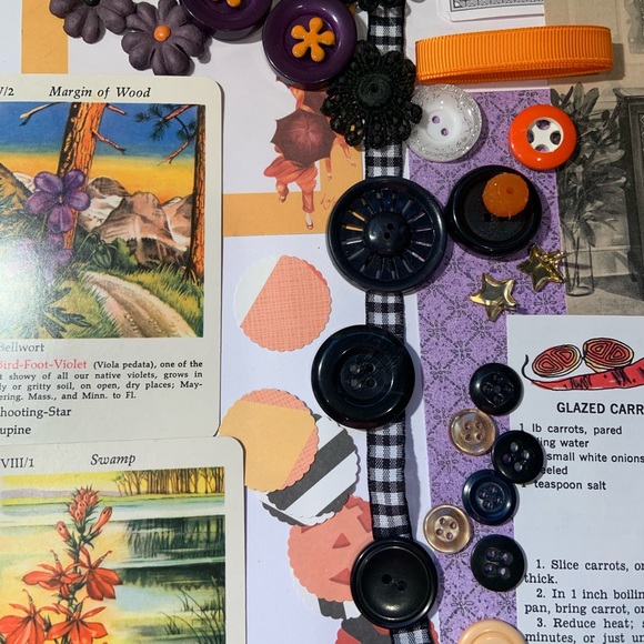 Ephemera Lot Junk Journal Scrapbook HALLOWEEN 🎃 - Picture 11 of 14